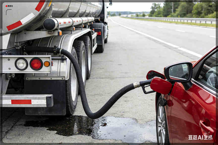 芒市汽车救援送水案例